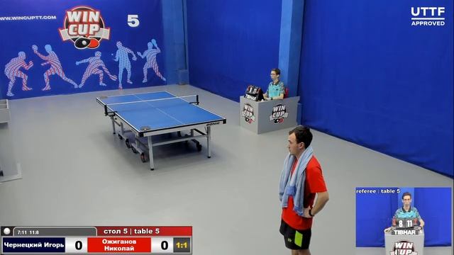 10:30 Чернецкий Игорь 1-3 Ожиганов Николай стол 5 ЮГ-2 28.01.21 смотреть онлайн