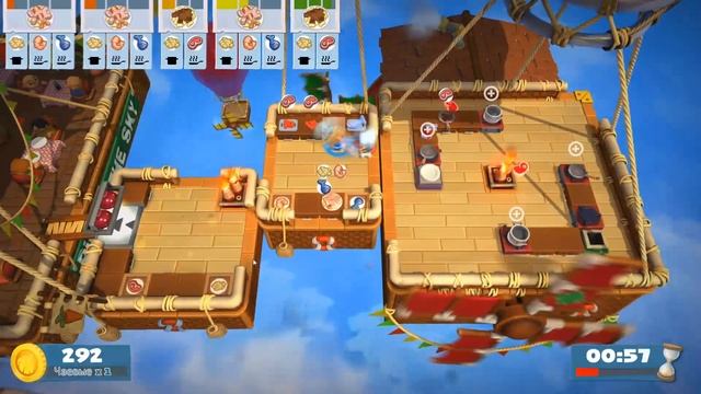 Пока Master'a на кухне, все будет хорошо. Overcooked 2 №2 смотреть онлайн