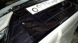 Honda STEPWGN RP3. Съем бампера, ПТФ, камера переднего вида.