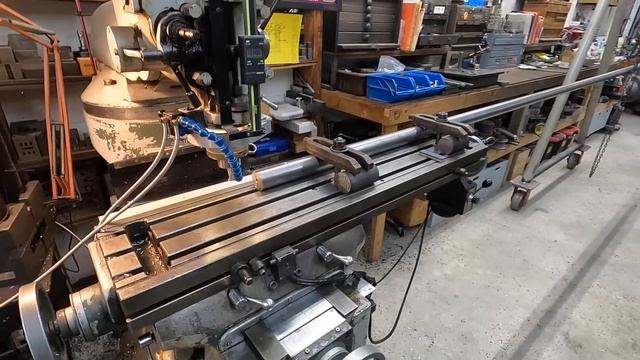 New Shaft for Bull Gear, Long Workpiece Challenges смотреть онлайн