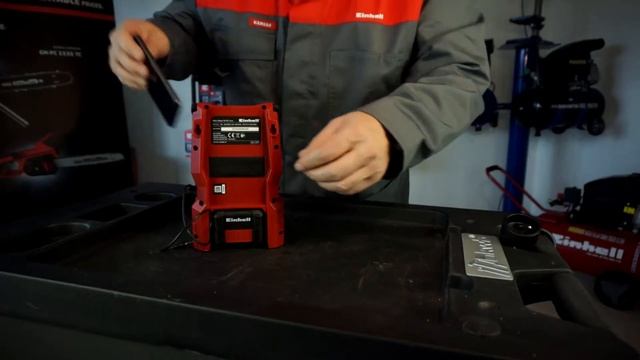 Rádio aku TE-CR 18 Li (bez baterie) Einhell Expert Plus смотреть онлайн