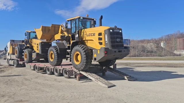 💪 Отгружен фронтальный погрузчик #LGCE L956H #спецтехника #авто #погрузчик