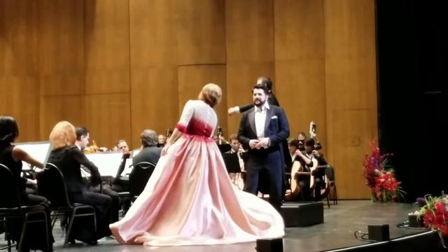 Anna Netrebko & Yusif Eivasov - "Brindisi" at Los Angeles Opera 2017 (LAOpera) смотреть онлайн