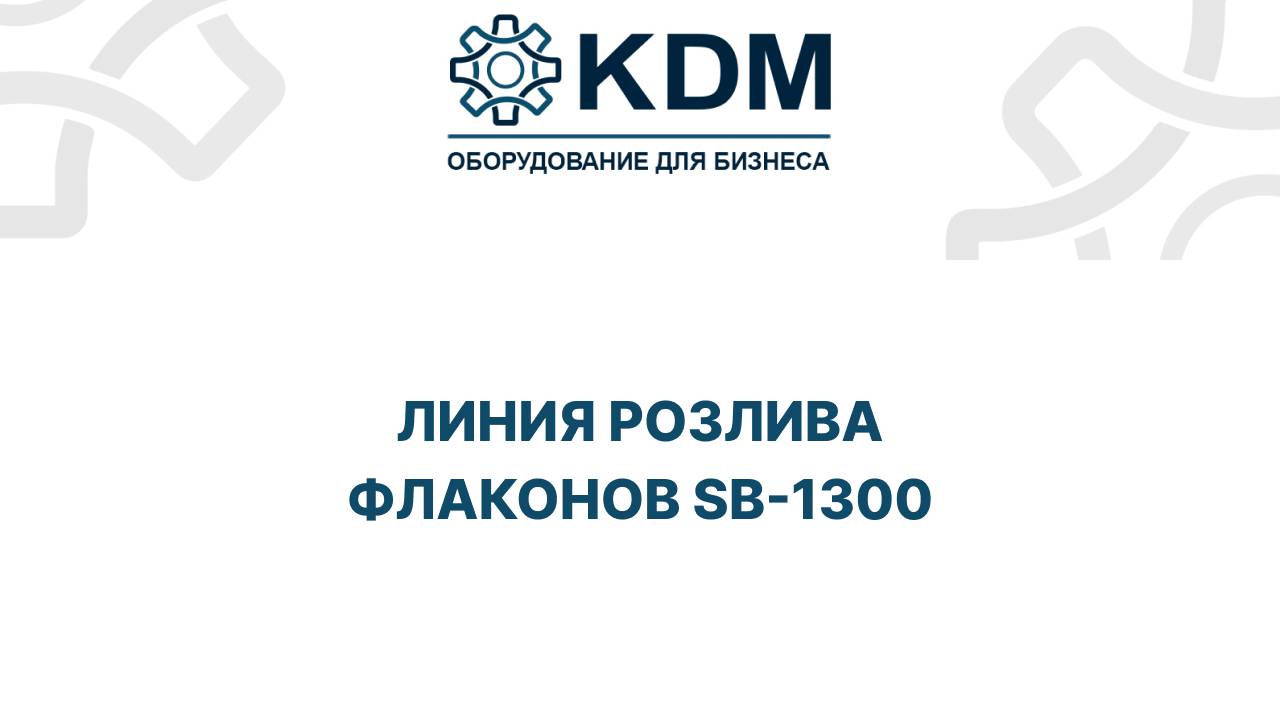 Линия розлива флаконов SB-1300 смотреть онлайн