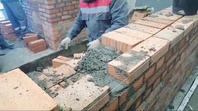Кладка стен в полтора кирпича смотреть онлайн