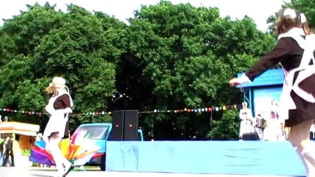 Schoolgirl Dance On Graduation