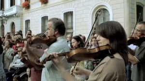 Оркестровый флешмоб Испания Украина