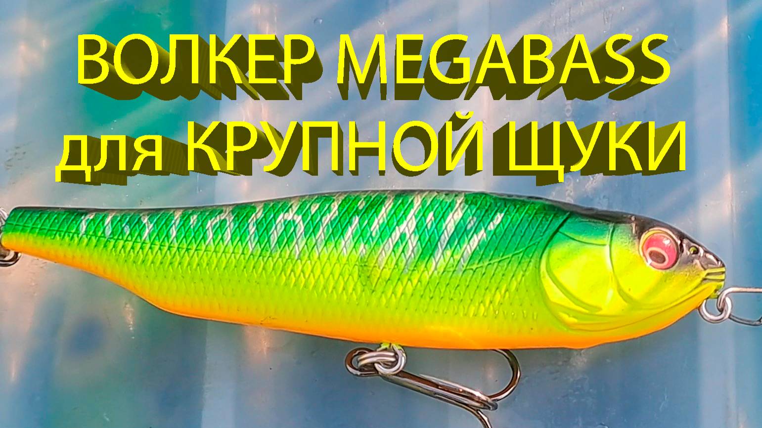 🔥 Знакомство с волкером Megabass Giant Dog-X. Клюнула ТРОФЕЙНАЯ ЩУКА, но ЧТО-ТО ПОШЛО НЕ ТАК 🔥