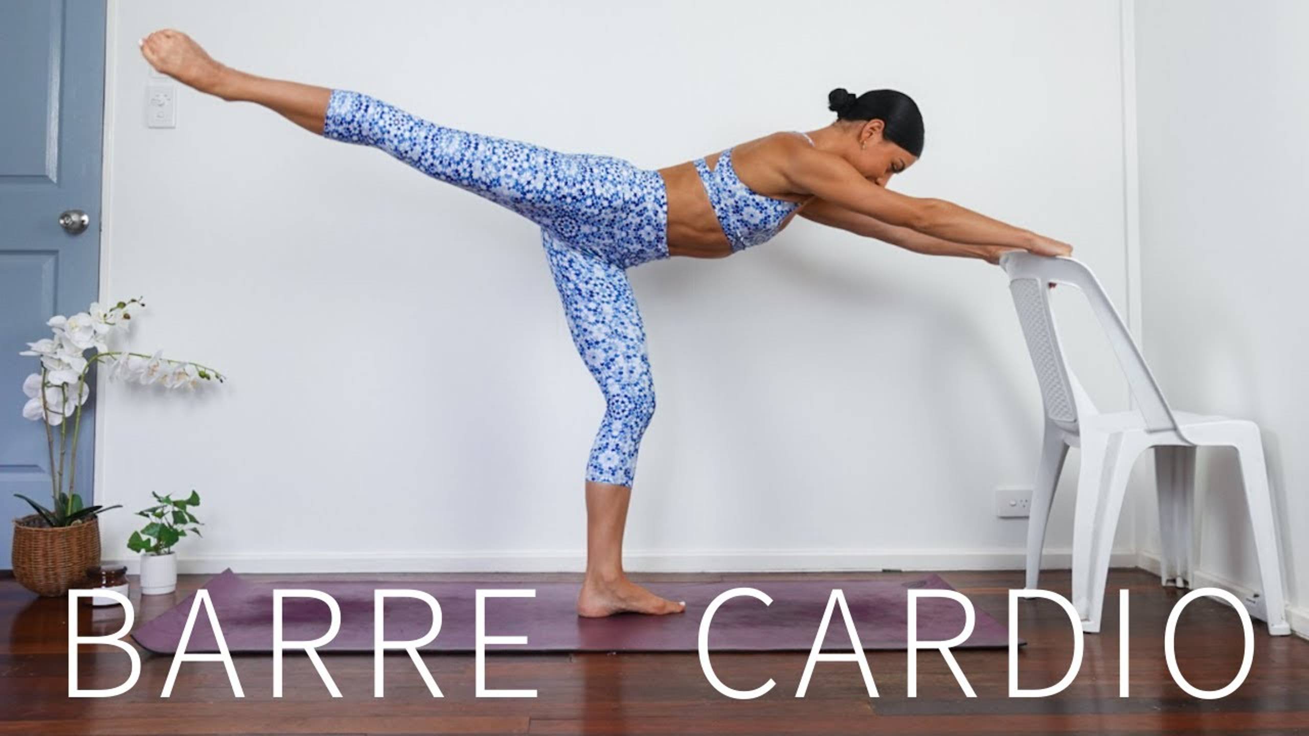 30 MIN BARRE CARDIO || Full Body Workout (Low Impact) - Move With Nicole смотреть онлайн