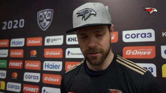 «МОЙ «СУХАРЬ» — ЗАСЛУГА ВСЕЙ КОМАНДЫ» | Игорь Бобков после матча с «Сибирью» | СЕЗОН 20/21 смотреть онлайн