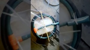 Аэратор для септика, самодельный, конечный вариант