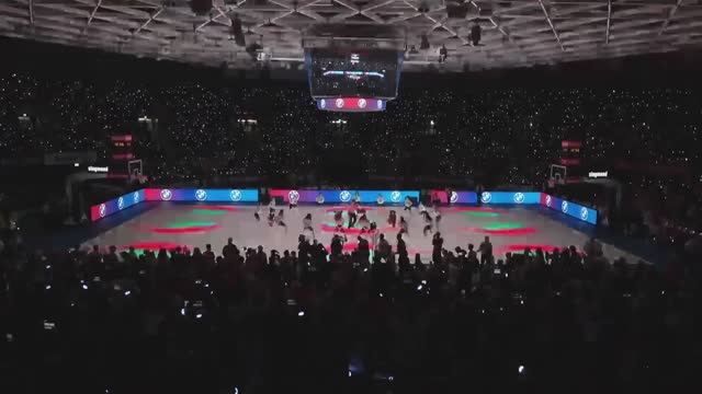 🚀 This LED Floor Is Absolutely Stunning! _ FC Bayern Basketball X BMW _ Sports