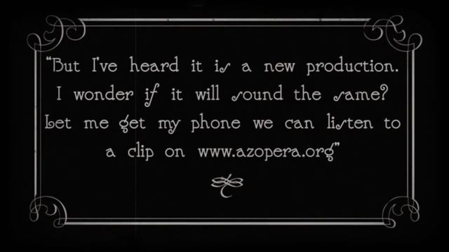 Don Pasquale ad for Arizona Opera смотреть онлайн
