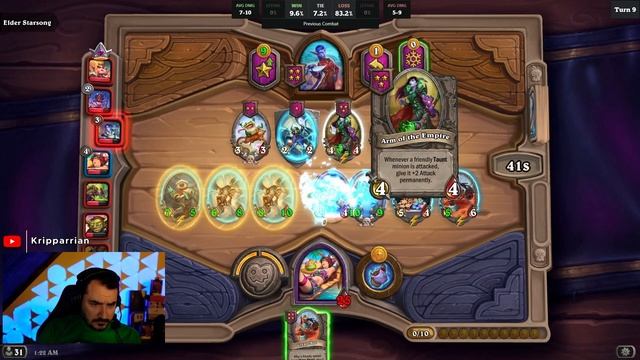 AFK THE LATE GAME AS WELL?! - Hearthstone Battlegrounds смотреть онлайн