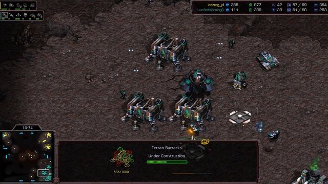 GOSU - Jaedong (Z) v Light (T) on Ground Zero - StarCraft - Brood War смотреть онлайн