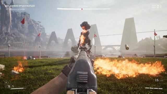 ATOMIC Heart #13. Шоу должно продолжаться. Прохождение. смотреть онлайн