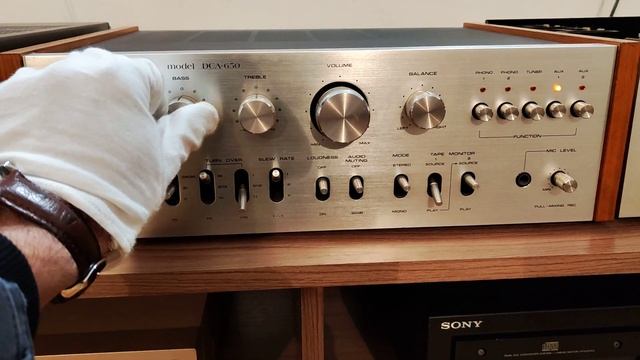 Топовый - Otto DCA-650 (1970 г.в., брат Trio KA-9006) смотреть онлайн