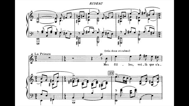 F. Poulenc: Dialogues des Carmélites - Act 3 (with score) смотреть онлайн