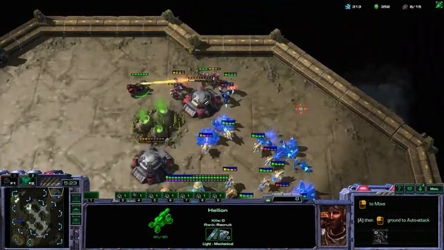 Terran Vs Protoss - Hellions Are Faster Than Zealots - Bunker Rush vs Gate Proxy - Starcraft 2 смотреть онлайн