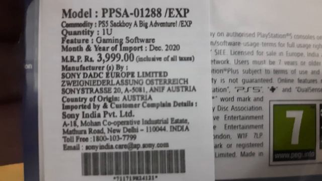 [4K] SACKBOY A BIG ADVENTURE (PS5) STANDARD EDITION Unboxing || Indian/Hindi Unboxing смотреть онлайн
