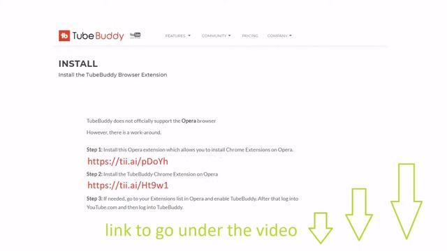 OPERA Install the TubeBuddy Browser Extension OPERA Установите расширение браузера TubeBuddy смотреть онлайн