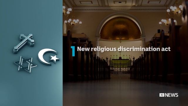 Government revives religious discrimination act, with a caveat | ABC News смотреть онлайн