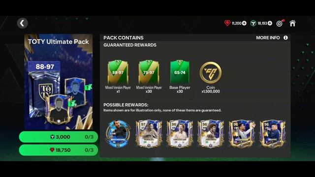 ULTIMATE TOTY PACK OPENING IN FC MOBILE 24 смотреть онлайн