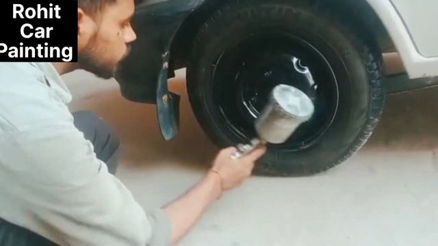 How to repair wheels! How to wheel paint! maruti 800 modified 💯💯💯 смотреть онлайн