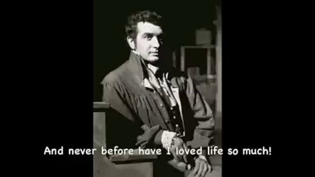 Franco Corelli in Parma - Tosca - "E lucevan le stelle" (English subtitles) смотреть онлайн