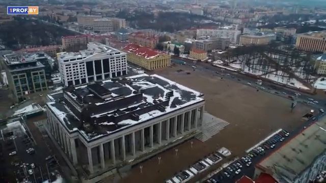 Исторический центр столицы в объективе DJI PHANTOM 4 PRO смотреть онлайн