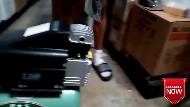 PowerStar Air Compressor 2HP 24Liters PS-47L Belt Driven Direct Couple (UNBOXING) смотреть онлайн