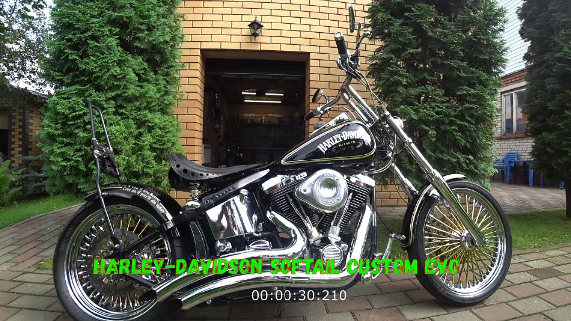 Harley - Davidson Softail Custom EVO смотреть онлайн