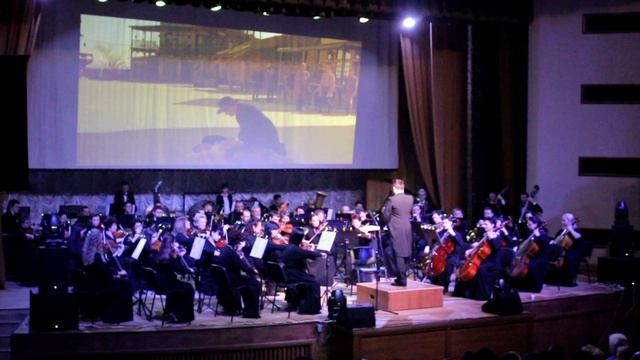 Концерт академічного симфонічного оркестру "Музика кіно". Частина -1 смотреть онлайн