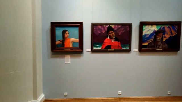 ГМР. Выставка С.Н.Рериха. Любительская съемка смотреть онлайн