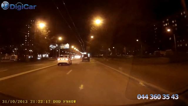 Видеорегистратор купить DOD F980W - видеообзор (ночная съемка) от DigiCar смотреть онлайн