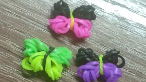 туториал как плести бабочку из резиночек