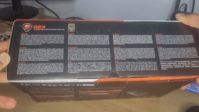 Fonte Cougar Gex 850W Full Modular | Unboxing смотреть онлайн