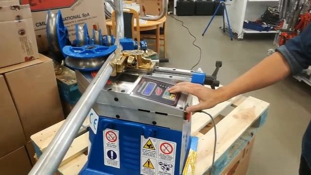 Ercolina Machine: MB42P Bending Tube AISI316L 42,4x2,0mm смотреть онлайн