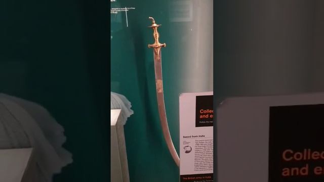 Tipu Sultan Sword in The British Museum #tipusultan смотреть онлайн