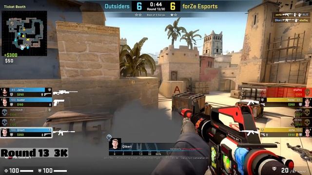 forZe vs Outsiders Highlights / at PGL Major Antwerp 2022 Challengers Stage смотреть онлайн