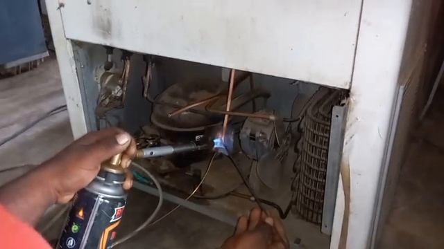 Deep freezer internal leakage repair/deep freezer external cooling coil fitting/recoil chest freeze смотреть онлайн
