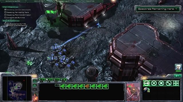 Ⓦ Starcraft 2 WoL Walkthrough ▪ Brutal - Ghost of a Chance ▪ Covert Mission 3 (Nova) смотреть онлайн