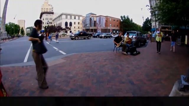 The Sidewalk Juggler (+Dancers, Music, and a little dog) смотреть онлайн