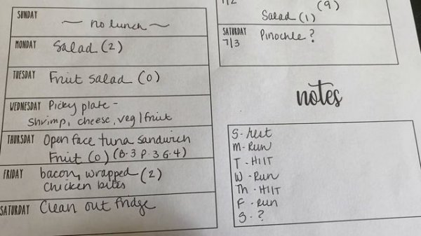 Weight Watchers | Weekly Menu  - What We Eat To Lose Weight! All Points Included!