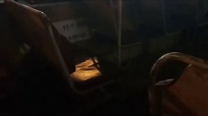 Ночная поездка на троллейбусе ЗиУ 682Г №3166 по 19 маршруту. Город Самара