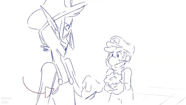 Marry Daisy (Waluigi/Luigi TikTok animatic) смотреть онлайн
