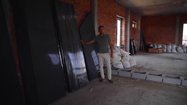 Современный монолитный дом в стиле Хай-Тек с готовой баней на участке 21 сотка ИЖС смотреть онлайн