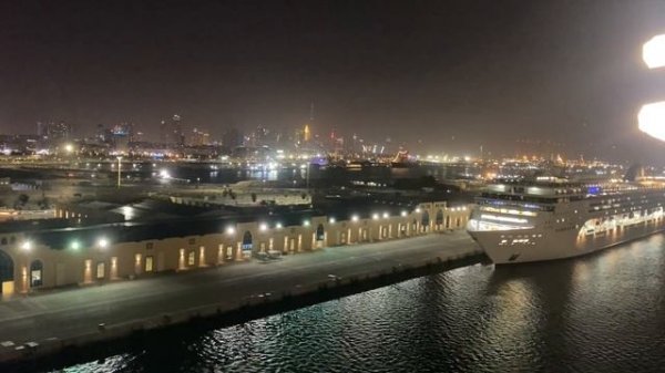 MSC World Europa vs MSC Opera in Dubai