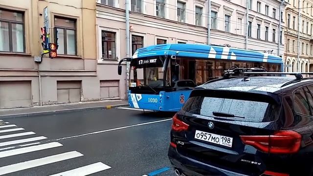 Трамваи и троллейбусы города Санкт-Петербург смотреть онлайн