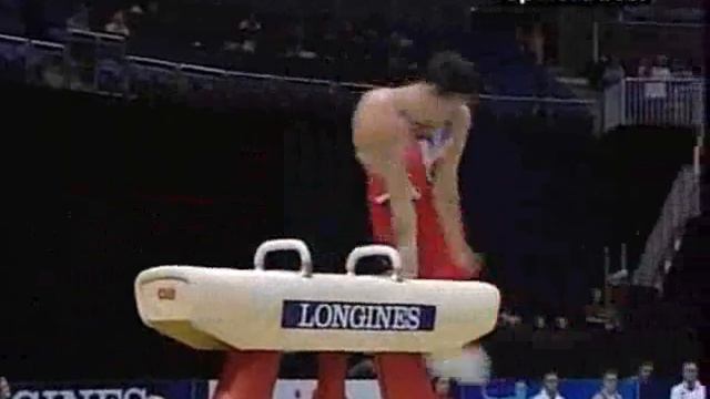 2009 Worlds Kristian Thomas Pommel Horse AA смотреть онлайн